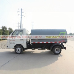 福田厢式垃圾卡车17