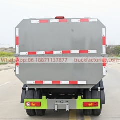 Foton Self-Loading Garbage Truck, Fully Automatic Bucket-Hanging Sanitation Garbage Transport Vehicle
