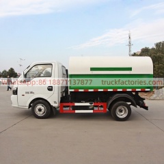 东风东安122马力厢式垃圾卡车19