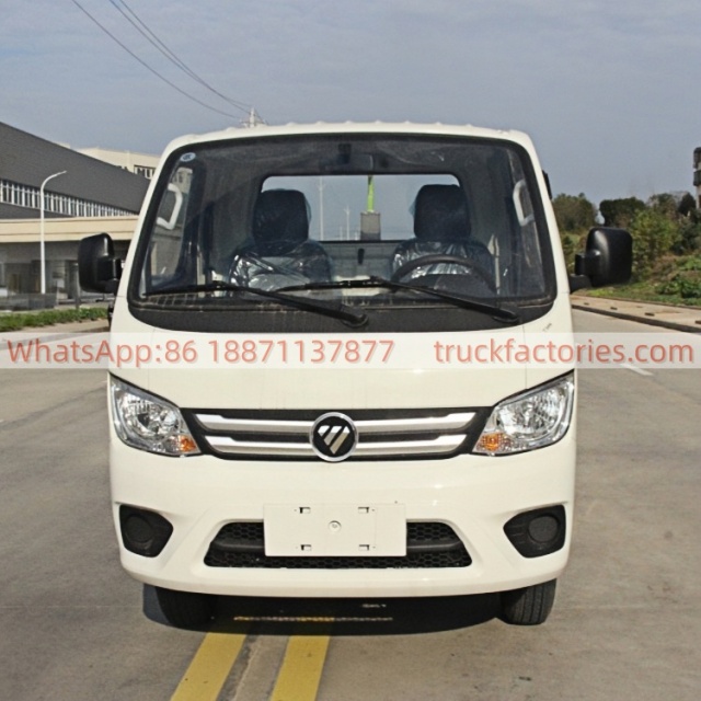 福田车厢可卸式垃圾卡车20