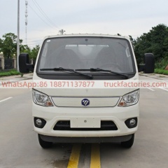 福田122马力纯电动桶装垃圾运输卡车21