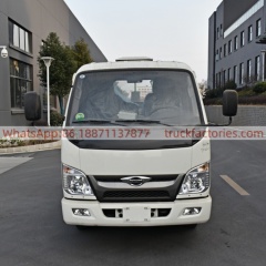 福田全柴100马力车厢可卸式垃圾卡车22