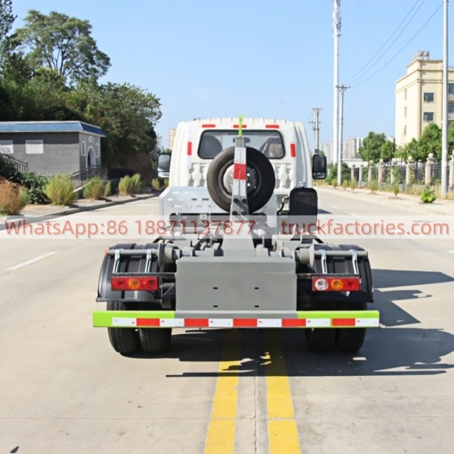 Foton 122 Horsepower Electric Detachable Compartment Garbage Truck Garbage Collection Truck