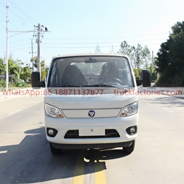 Foton 122 Horsepower Electric Detachable Compartment Garbage Truck Garbage Collection Truck