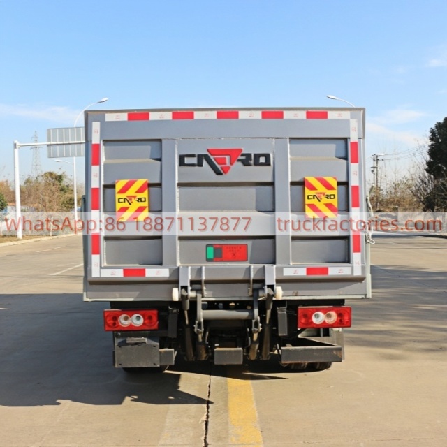 福田全柴150马力桶装垃圾运输卡车26