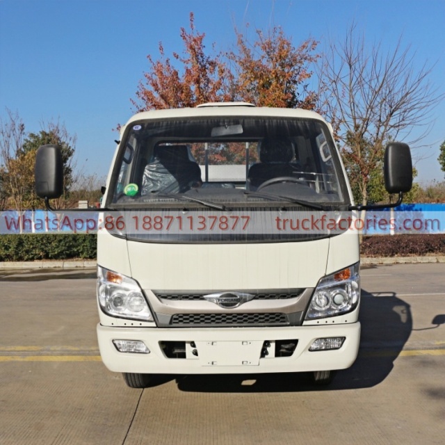 福田全柴150马力桶装垃圾运输卡车26