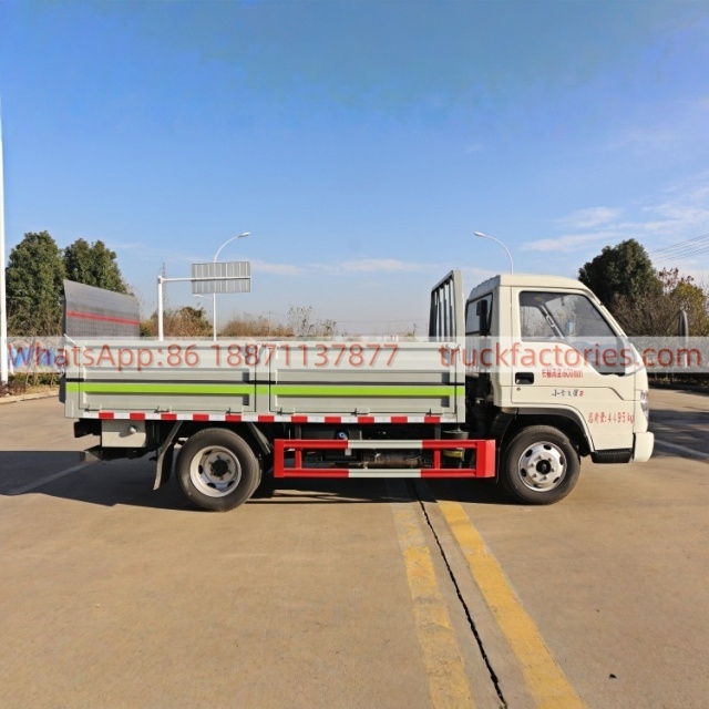 福田全柴150马力桶装垃圾运输卡车26