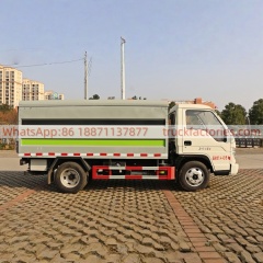 福田全柴150密闭式桶装垃圾卡车27