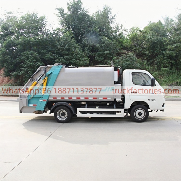 福田122马力纯电动压缩式垃圾卡车29