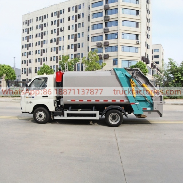 福田122马力纯电动压缩式垃圾卡车29