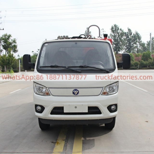 福田122马力纯电动压缩式垃圾卡车29