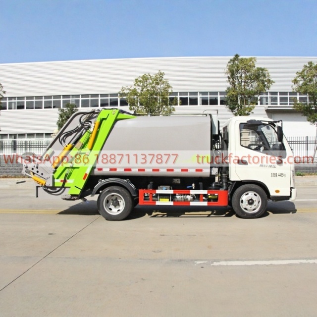 全柴140马力压缩式垃圾卡车31