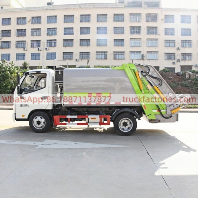 全柴140马力压缩式垃圾卡车31