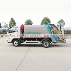 福田150马力纯电动压缩式垃圾卡车33