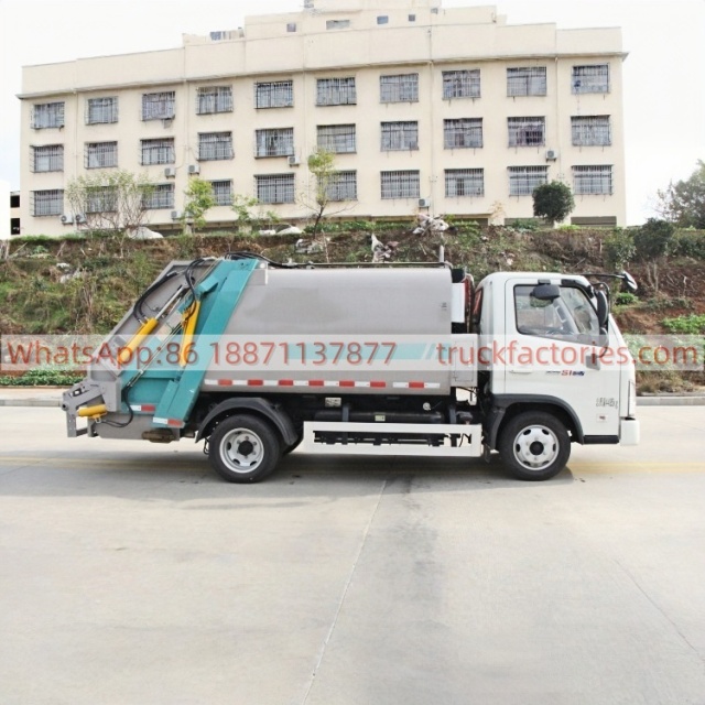 福田150马力纯电动压缩式垃圾卡车33