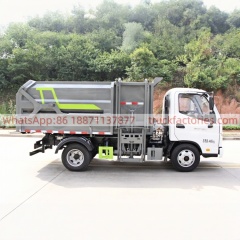 福田全柴140马力自装卸式垃圾卡车34