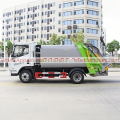 福田全柴150马力压缩式垃圾卡车36