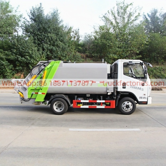 福田全柴150马力压缩式垃圾卡车36