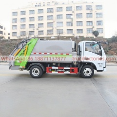 福田玉柴158马力压缩式垃圾卡车38