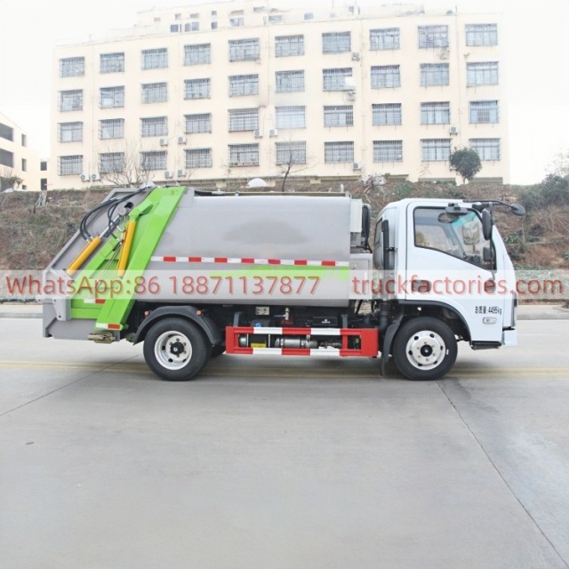 福田玉柴158马力压缩式垃圾卡车38