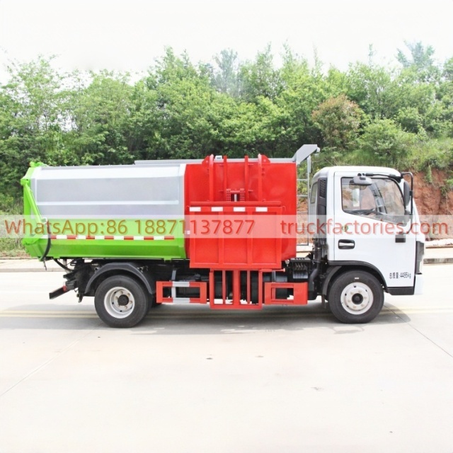 福田云内155马力自装卸式垃圾卡车39