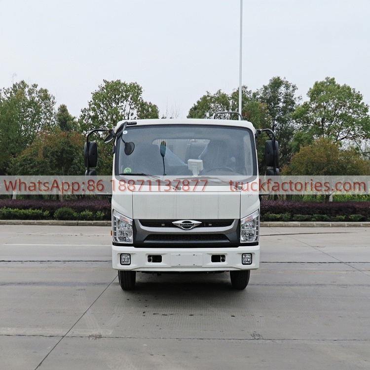 Foton Quanchai 150HP Compressed Garbage Truck, Large Sanitation Garbage Collection and Transportation Vehicle