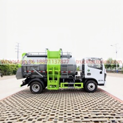 Dongfeng 185HP Cummins Kitchen Waste Truck 6000L Sealed Swill Collection and Transportation Vehicle