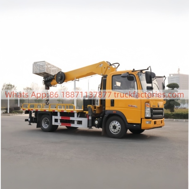 高空作业卡车\02 三合一高空\重汽豪沃