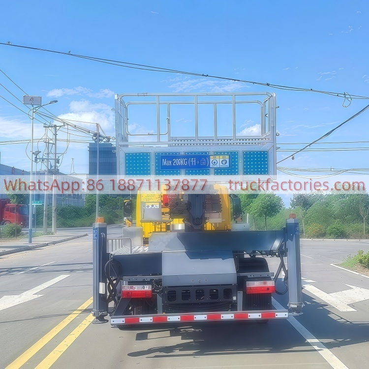 高空作业卡车\01 出口车型\东风28米纯电动