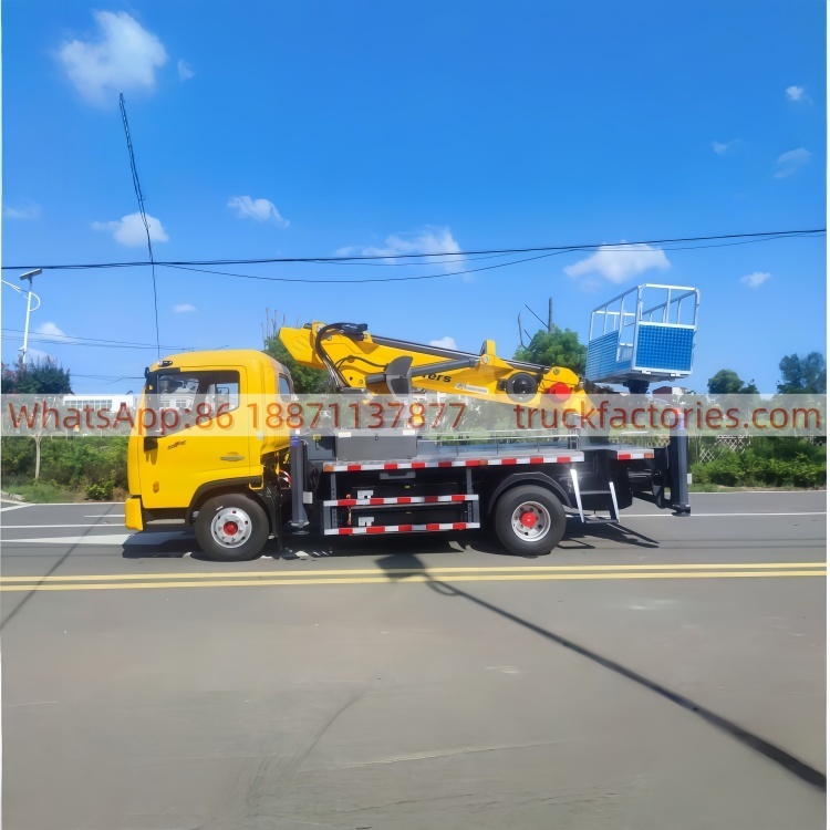 高空作业卡车\01 出口车型\东风28米纯电动