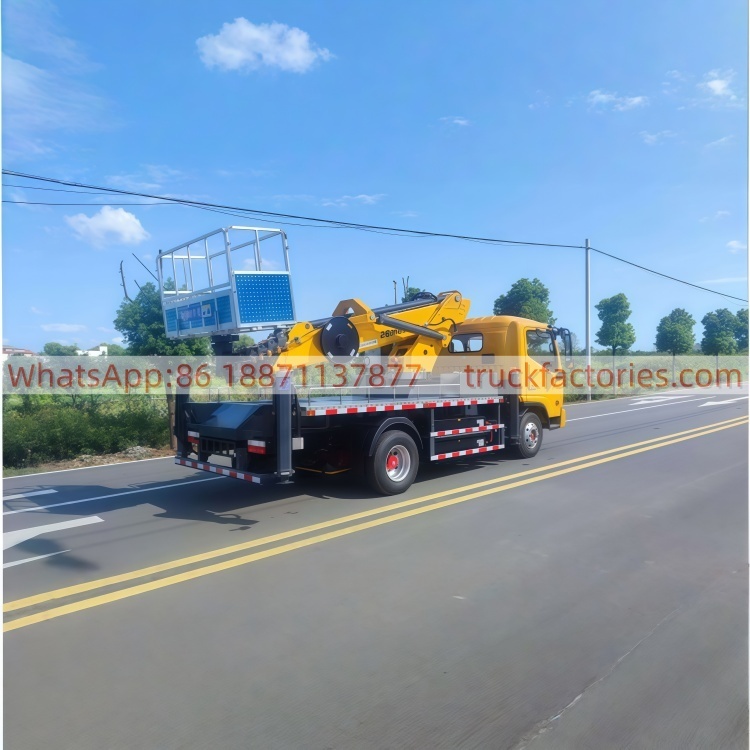 高空作业卡车\01 出口车型\东风28米纯电动