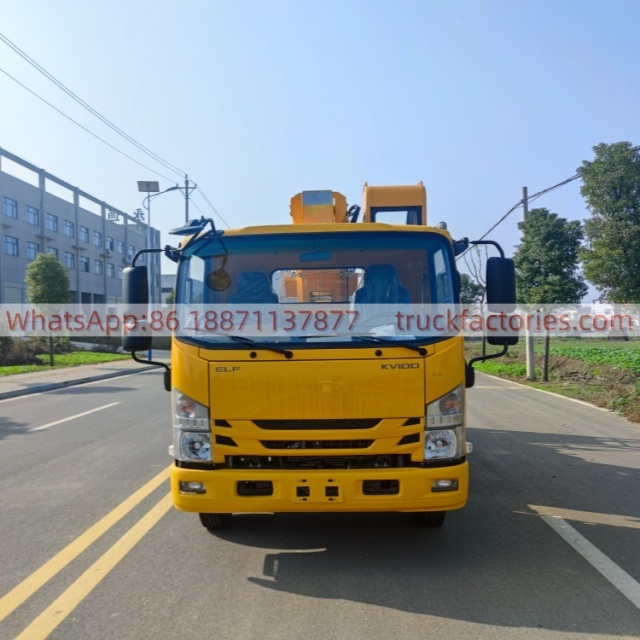 高空作业卡车\01 出口车型\五十铃28米