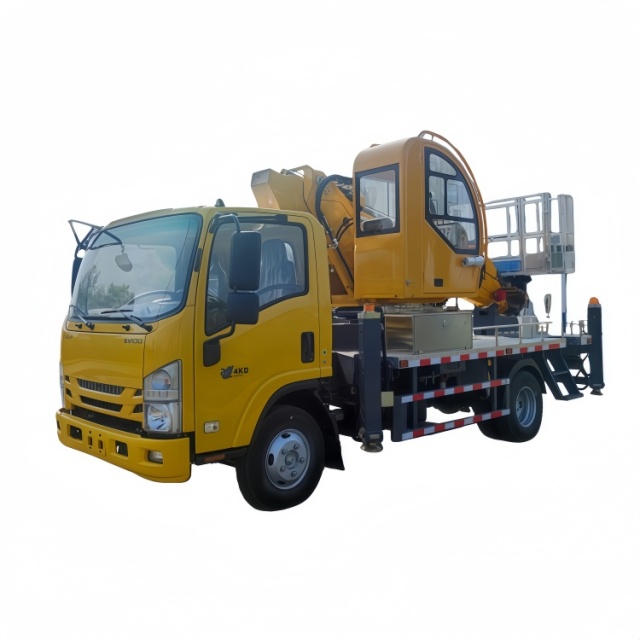 高空作业卡车\01 出口车型\五十铃28米
