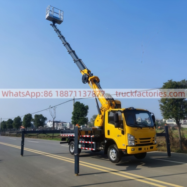 高空作业卡车\01 出口车型\五十铃28米