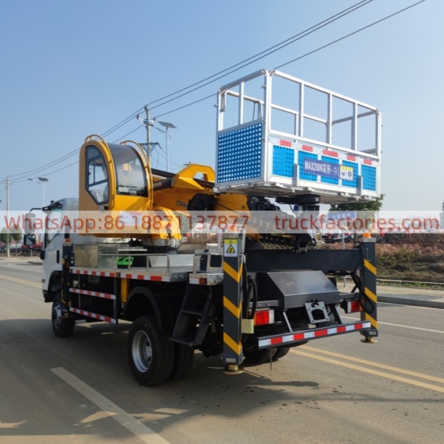 高空作业卡车\01 出口车型\五十铃四驱