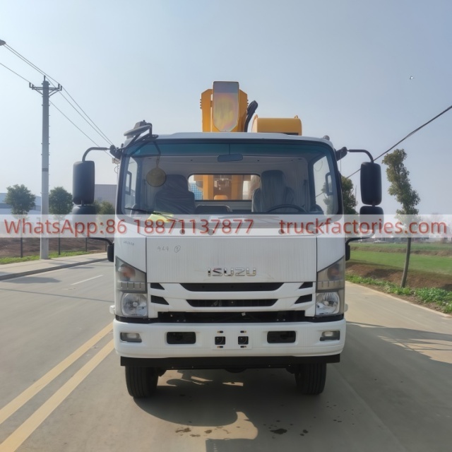 高空作业卡车\01 出口车型\五十铃四驱