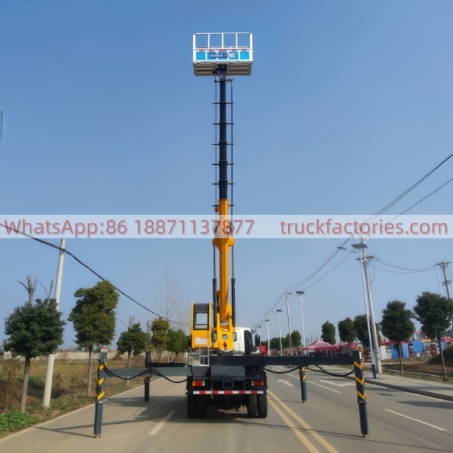 高空作业卡车\01 出口车型\五十铃四驱