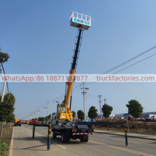 高空作业卡车\01 出口车型\五十铃四驱