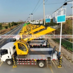 高空作业卡车\01 出口车型\批量发车图片