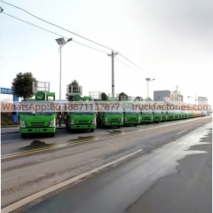 高空作业卡车\01 出口车型\批量发车图片