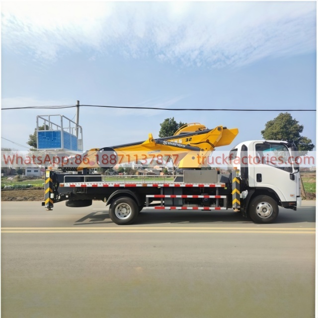 高空作业卡车\01 出口车型\五十铃32米