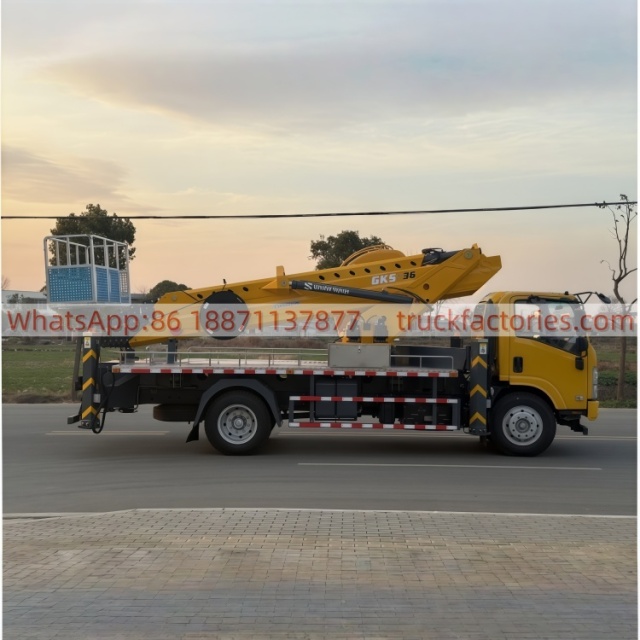 高空作业卡车\01 出口车型\五十铃36米