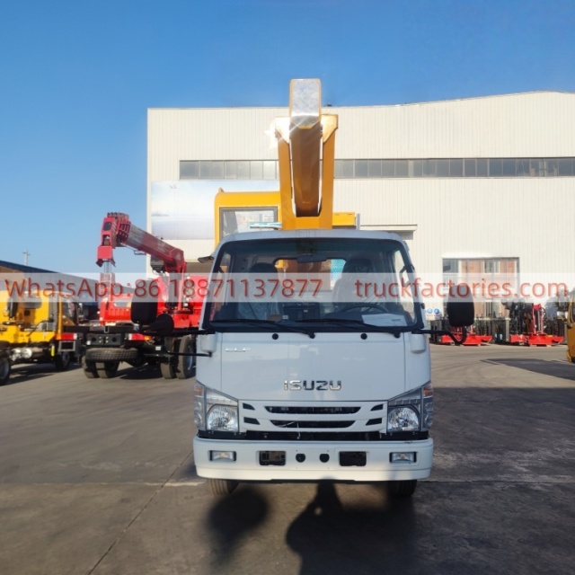 高空作业卡车\01 出口车型\五十铃18米