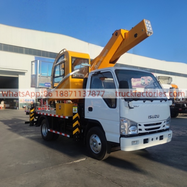 高空作业卡车\01 出口车型\五十铃18米