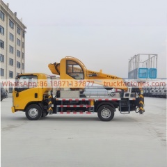 高空作业卡车\01 出口车型\五十铃28米大吊篮