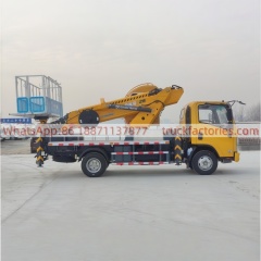 高空作业卡车\01 出口车型\五十铃28米大吊篮