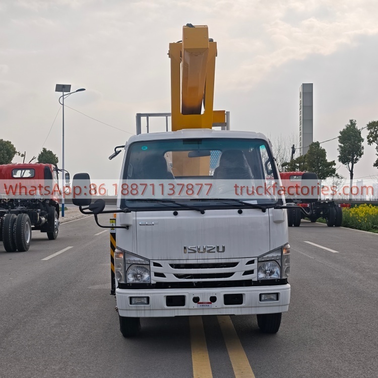 高空作业卡车\01 出口车型\五十铃23米
