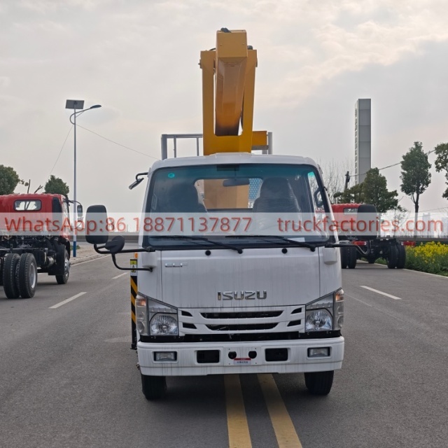 高空作业卡车\01 出口车型\五十铃23米