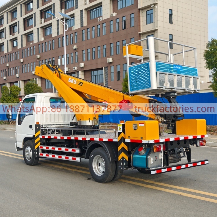 高空作业卡车\01 出口车型\五十铃23米
