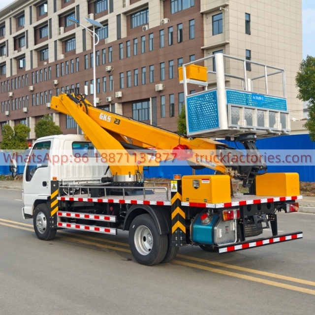 高空作业卡车\01 出口车型\五十铃23米